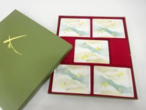 七宝　銘々皿　5客揃